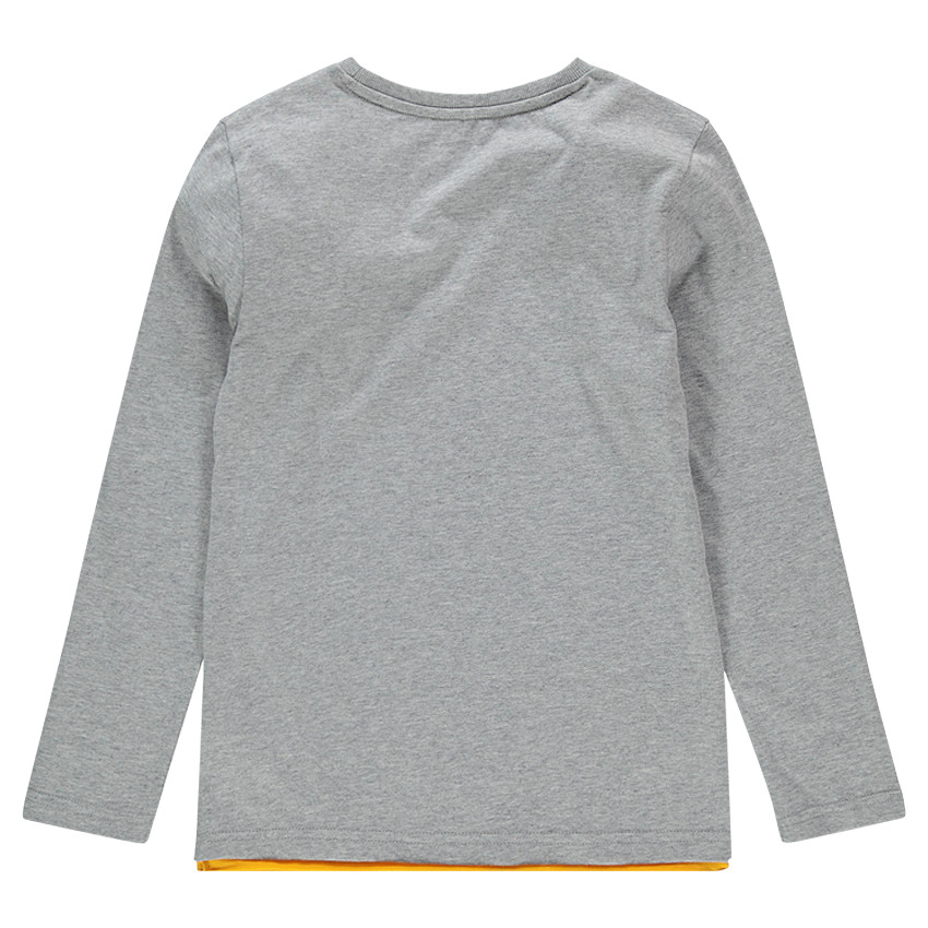 Camiseta manga larga con estampados 