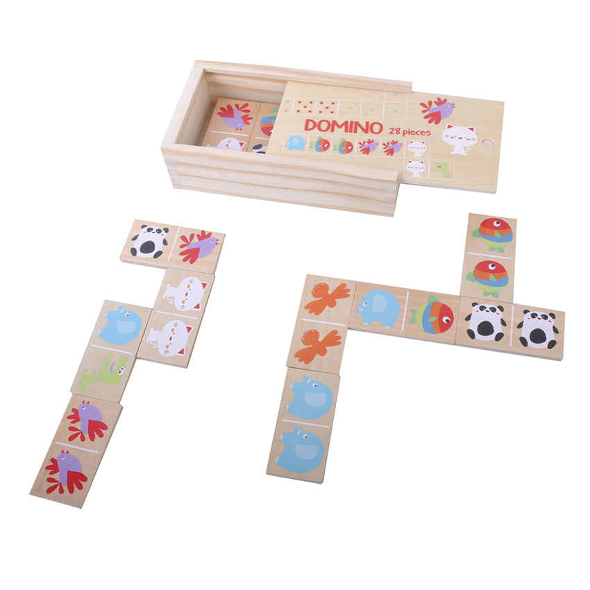 Dominos de madera 28 piezas  Additional Dominos de madera 28 piezas