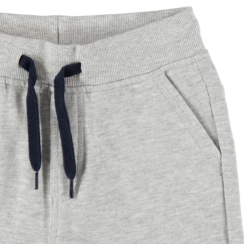 Bermudas de felpa jaspeada Main Bermudas de felpa jaspeada