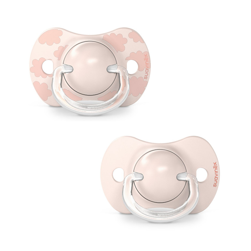 Lot de 2 sucettes silicone SX Pro 0-6M Dreams pink  Additional Lot de 2 sucettes silicone SX Pro 0-6M Dreams pink