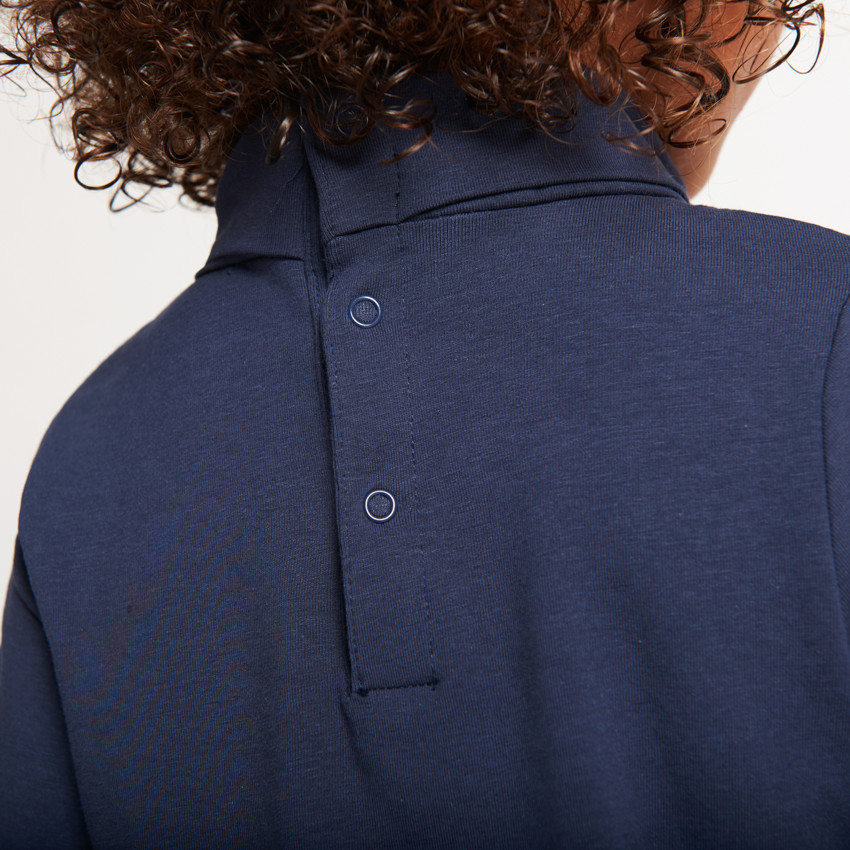 Pack de 2 camisetas interiores de cuello alto lisas para bebé niño 