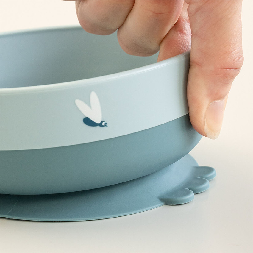 Pack de 3 piezas de comida Foodie Elphée azul 