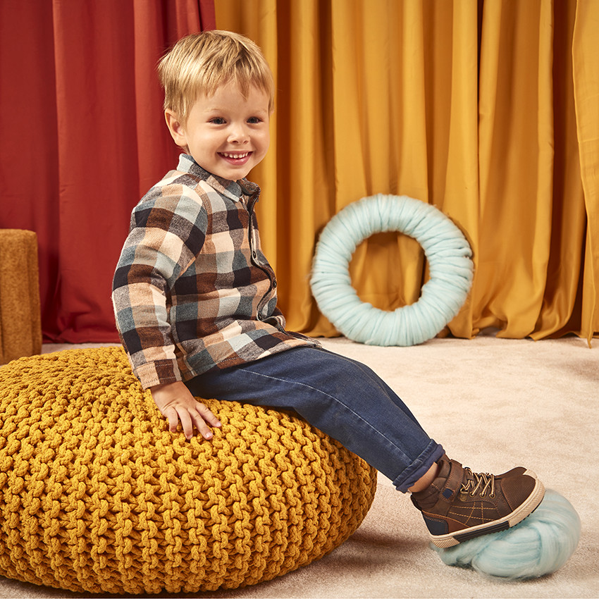 Camisa de franela a cuadros para bebé niño 