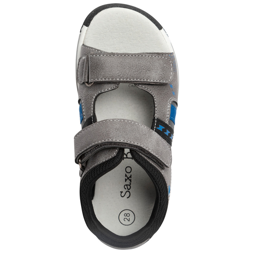 Sandalias de velcro contrastadas para niño 