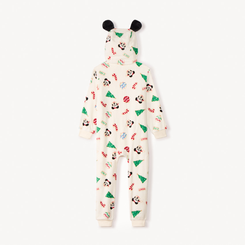 Pijamas de Navidad de Mickey Disney para niños, confeccionados en sherpa. 