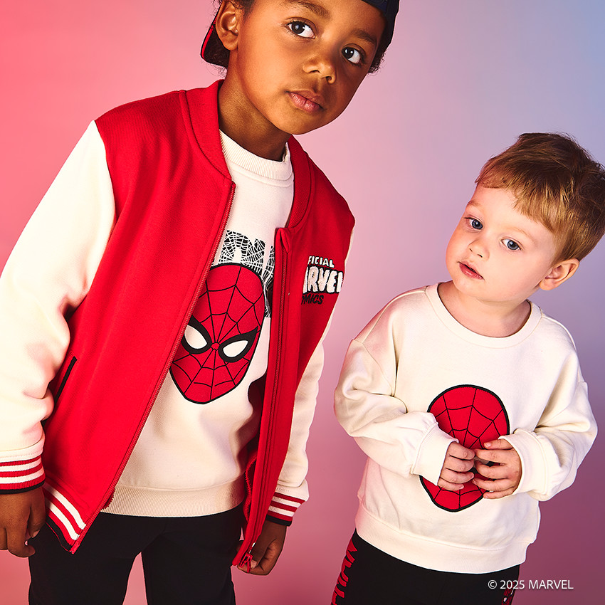 Chaqueta teddy de felpa Spider-Man Marvel para niño  Additional Chaqueta teddy de felpa Spider-Man Marvel para niño
