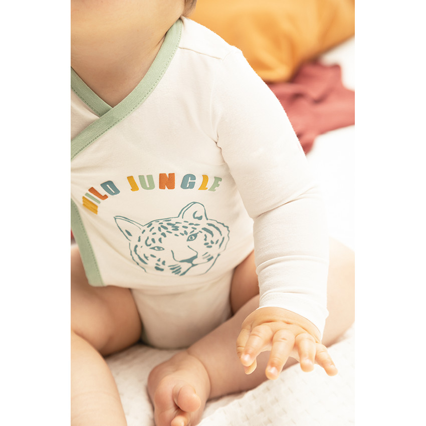 Lot de 5 bodies imprimé tigre  