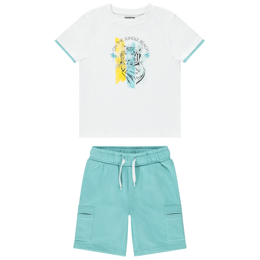 Conjunto camiseta manga corta + bermudas Main Conjunto camiseta manga corta + bermudas