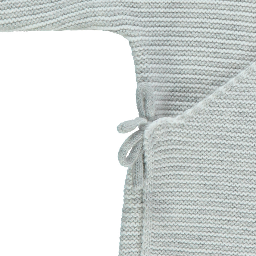 Chaqueta cruzada de punto de algodón orgánico Main Chaqueta cruzada de punto de algodón orgánico
