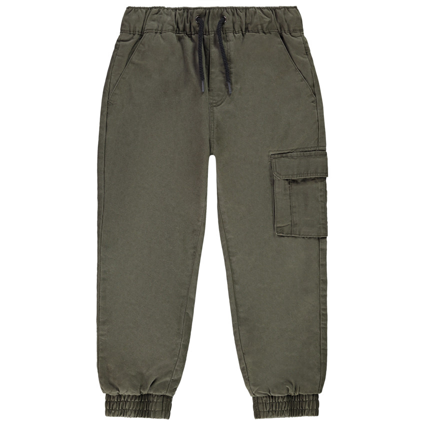 Pantalón jogger de lyocell con forro de algodón niño 