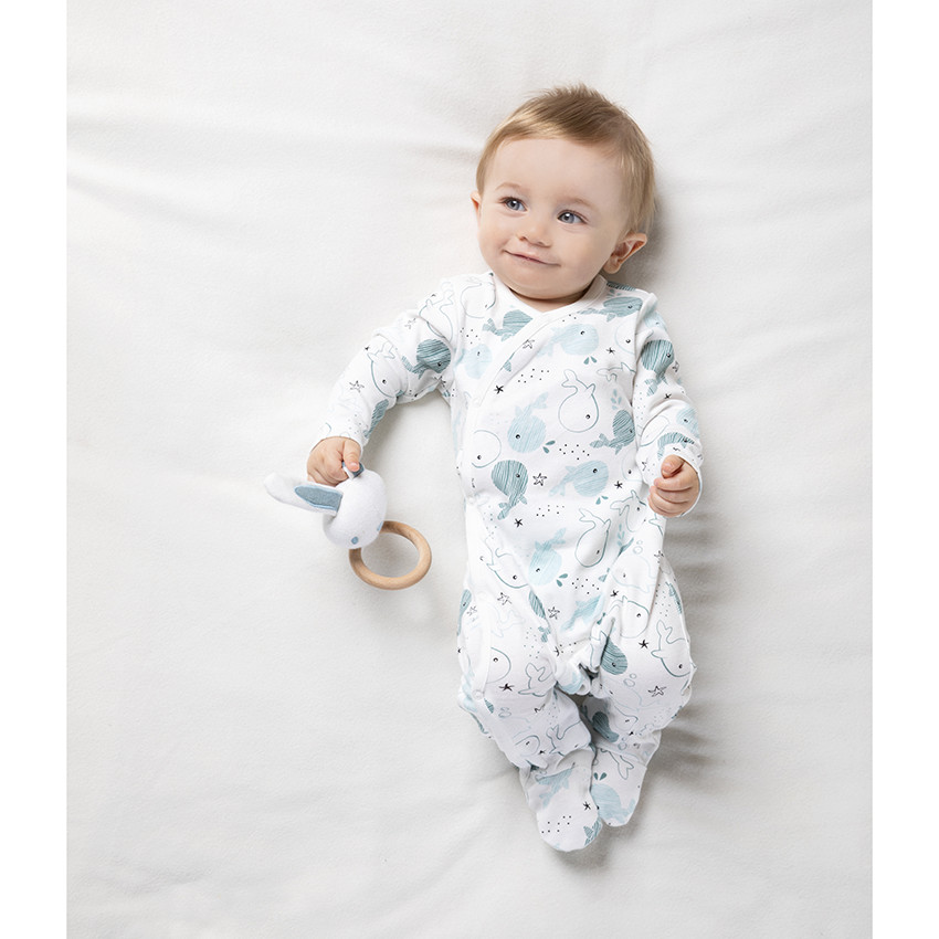 Pack 2 peleles motivo ballena 