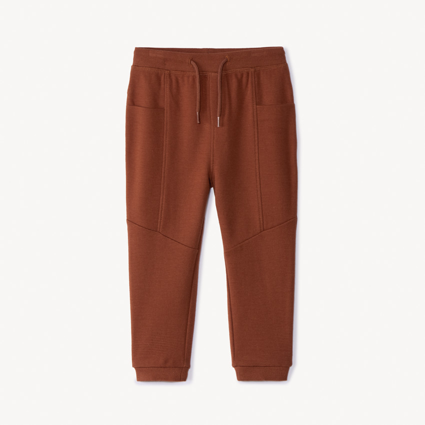 Pantalón jogging de felpa suave para bebé niño 