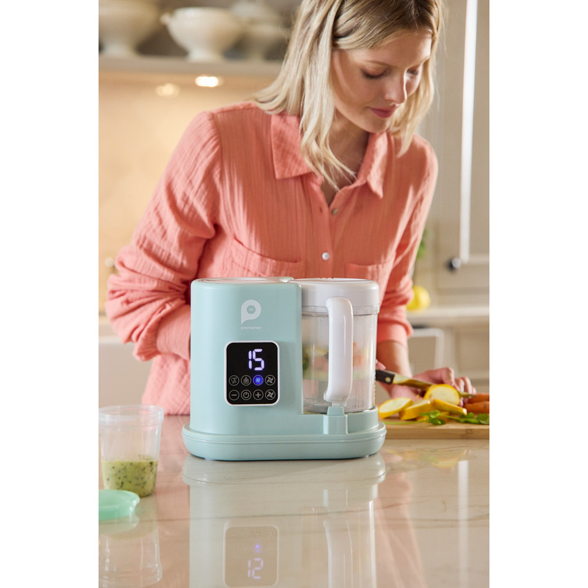 Robot de cocina 3 en 1 con pantalla digital Elio verde 