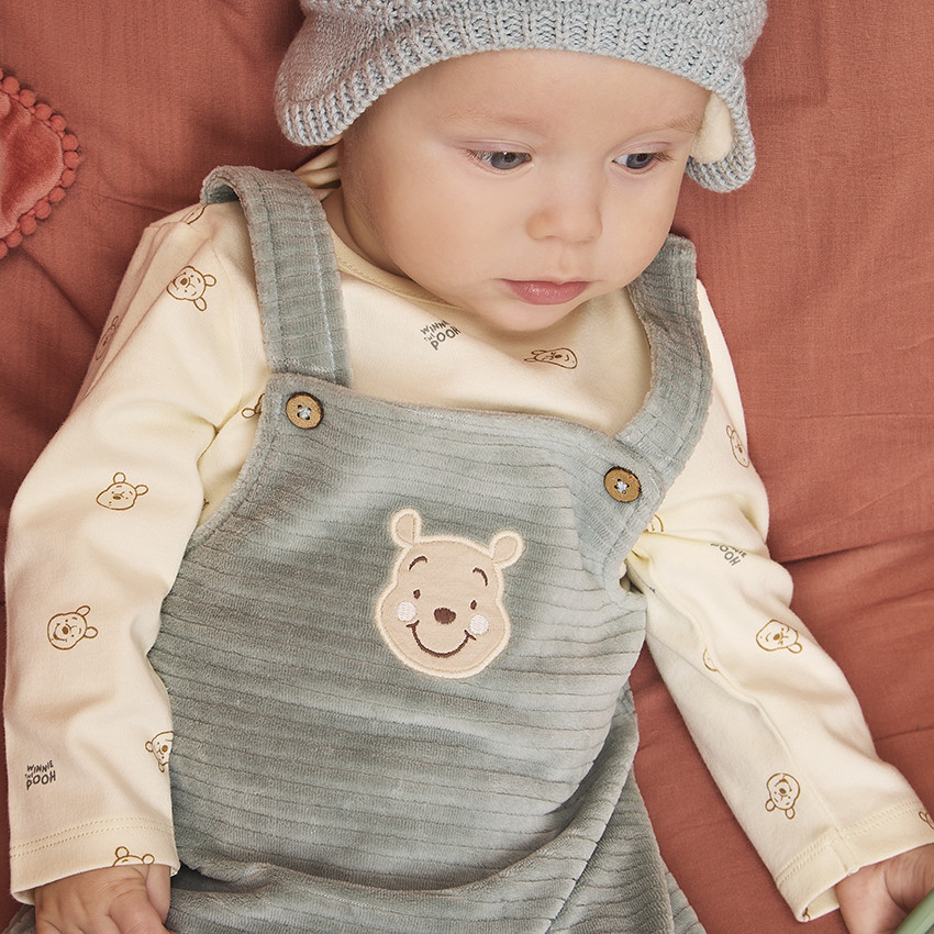 Pelele efecto 2 en 1 Winnie Disney para bebé niño 
