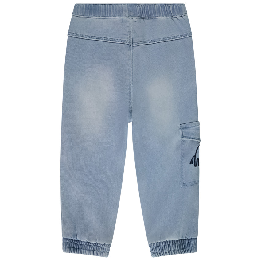 Jean jogger bordado jirafa para bebé niño 