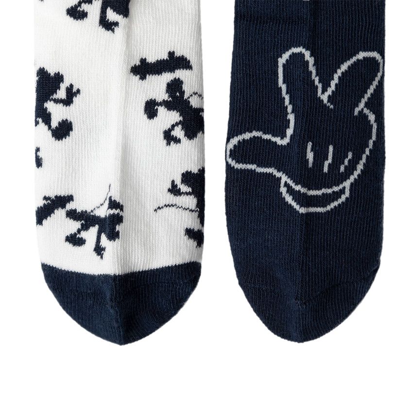 Pack de 2 pares de calcetines a juego motivo  Mickey Disney 