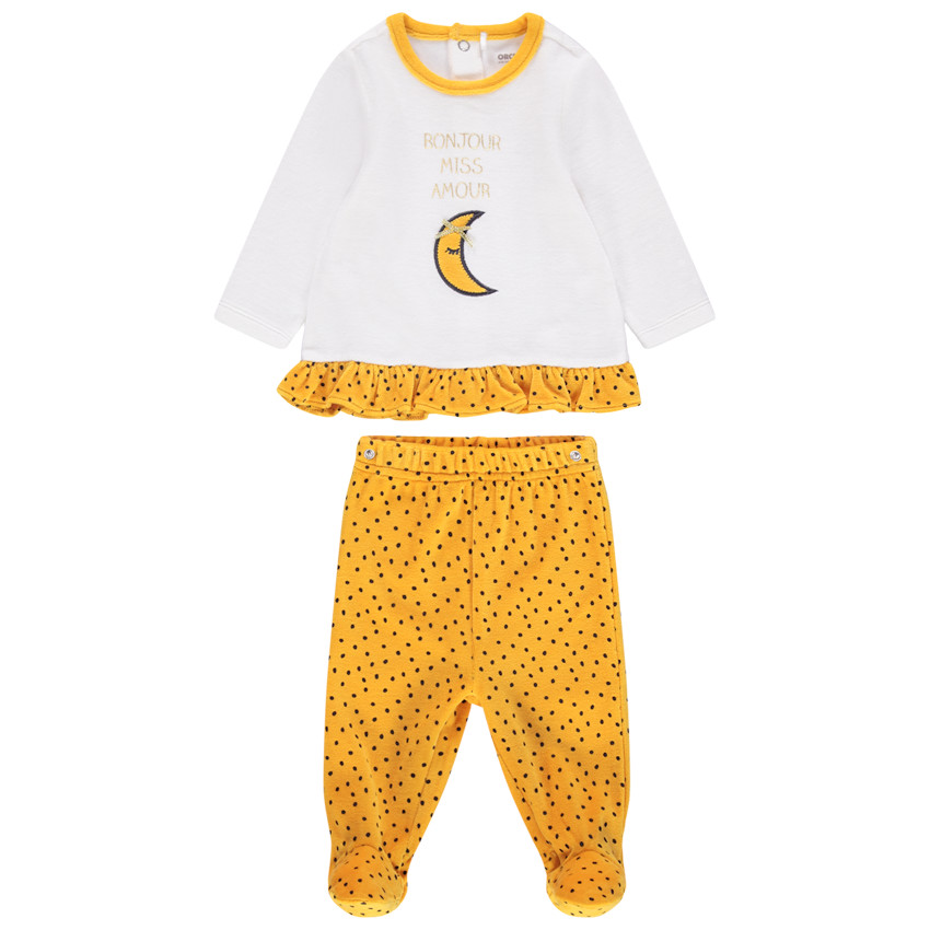 Pijama 2 piezas de terciopelo 