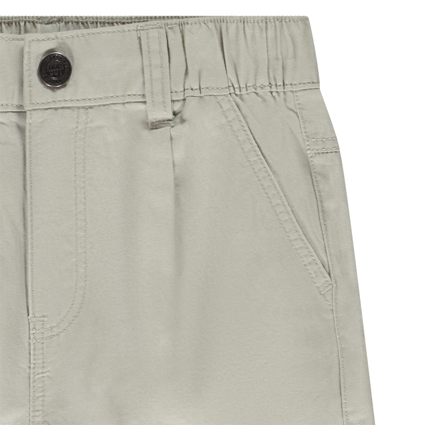 Pantalón chino con cintura elástica niño 