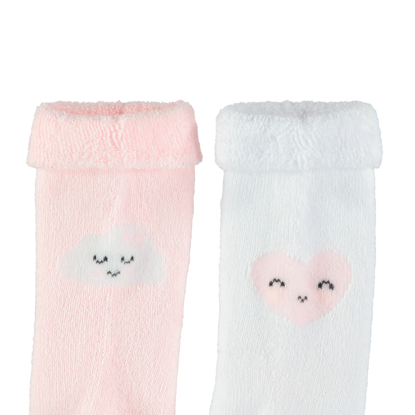 Juego de 2 pares de calcetines variados con motivos  Additional Juego de 2 pares de calcetines variados con motivos