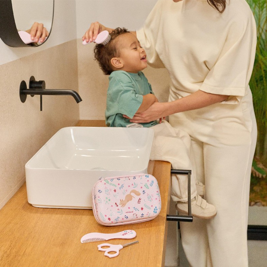 Neceser bebé 6 accesorios Kit Squirrel 