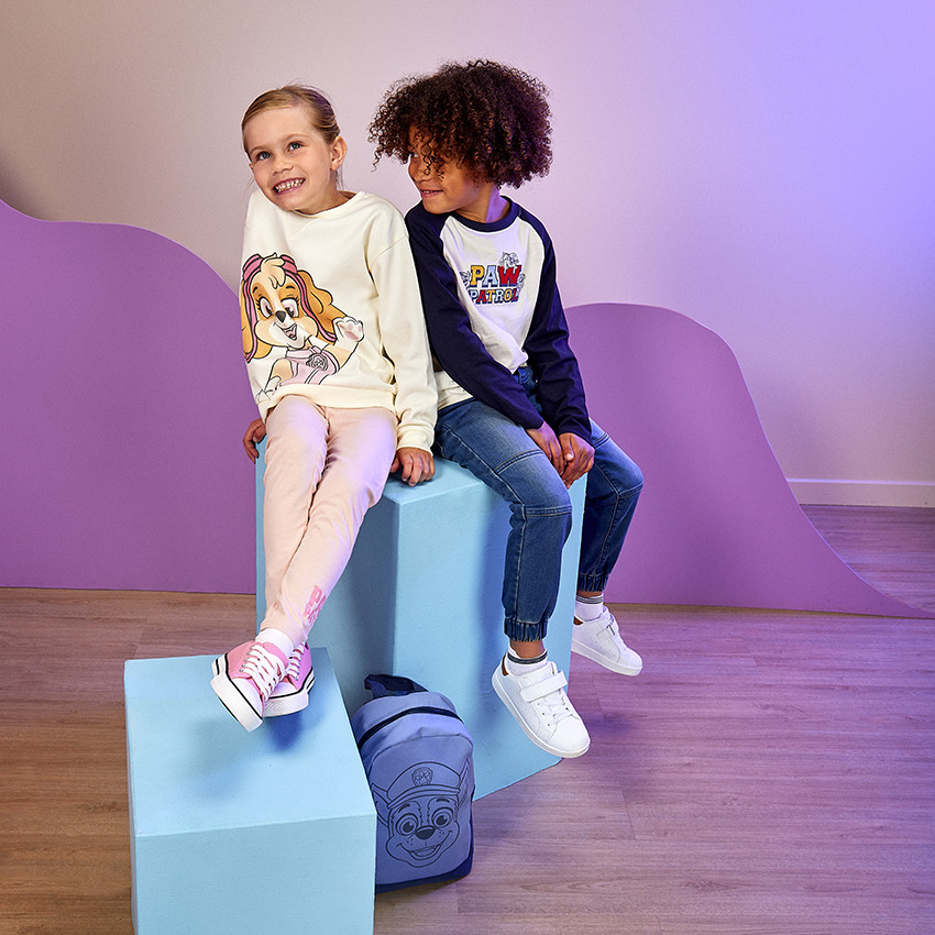 Ensemble jogging print Stella Pat Patrouille pour fille Orchestra