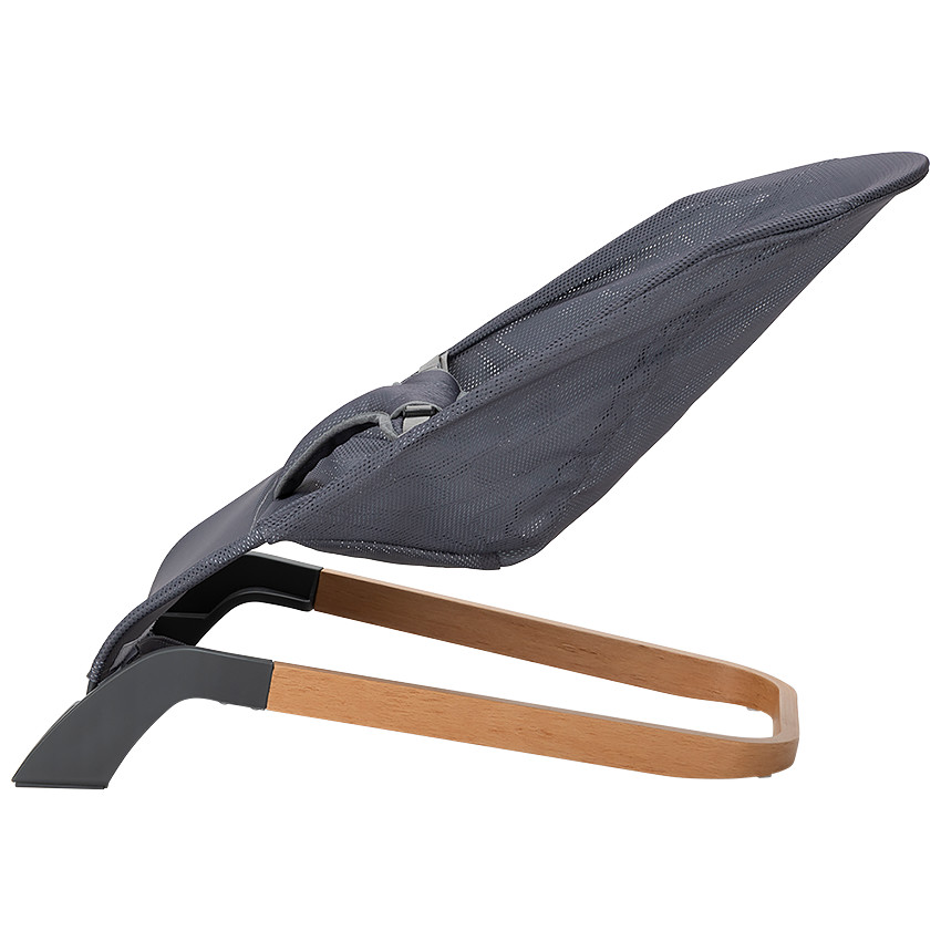 Transat Season en bois avec housse grise en mesh Main Transat Season en bois avec housse grise en mesh