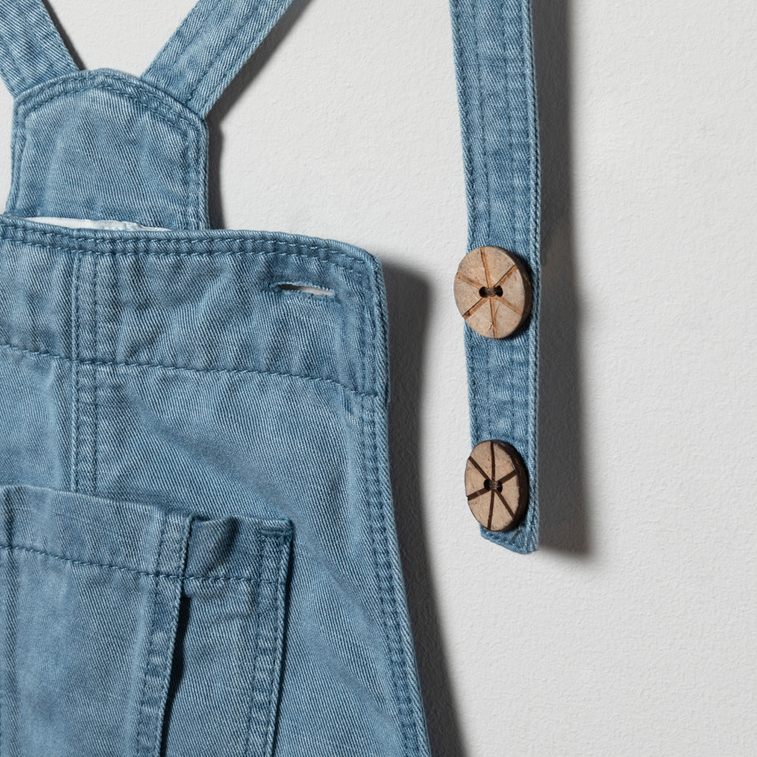 Robe salopette en jean pour fille  Additional Robe salopette en jean pour fille