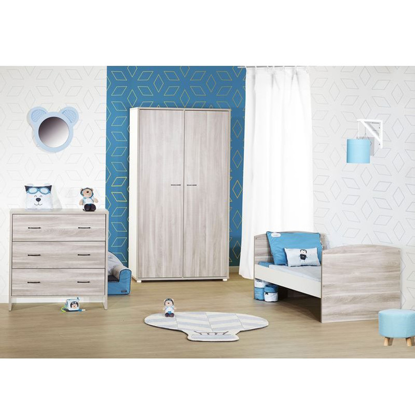 Lit transformable Little Big Bed 140x70cm - Vintage Silex Main Lit transformable Little Big Bed 140x70cm - Vintage Silex
