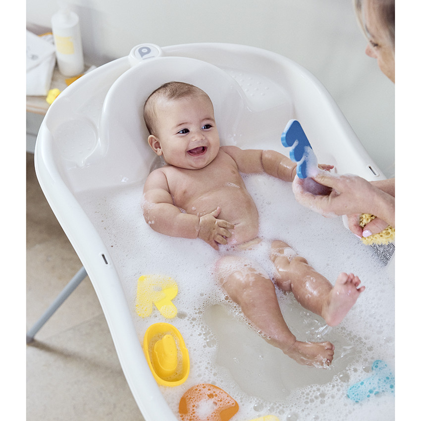 Bañera evolutiva con transat Bébélouga Blanco 