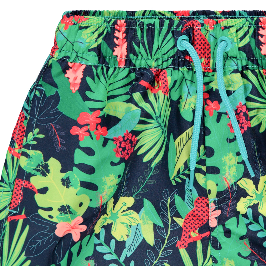 Short de baño estampado tropical  Additional Short de baño estampado tropical