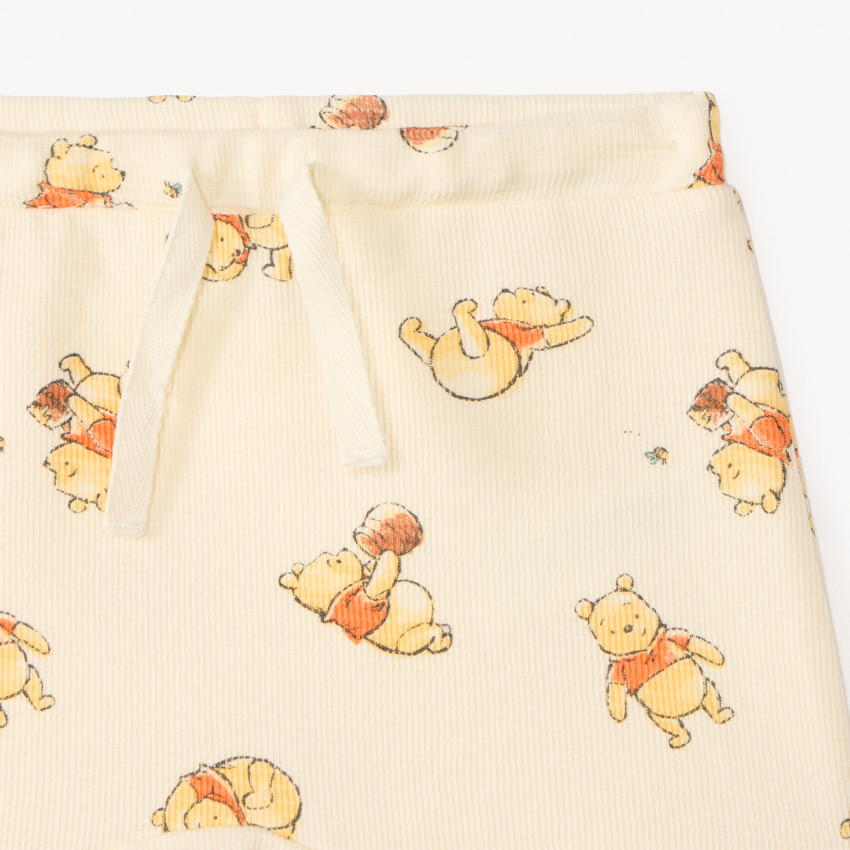 Conjunto de 2 piezas camiseta + pantalones cortos Winnie the Pooh Disney para bebé niño 