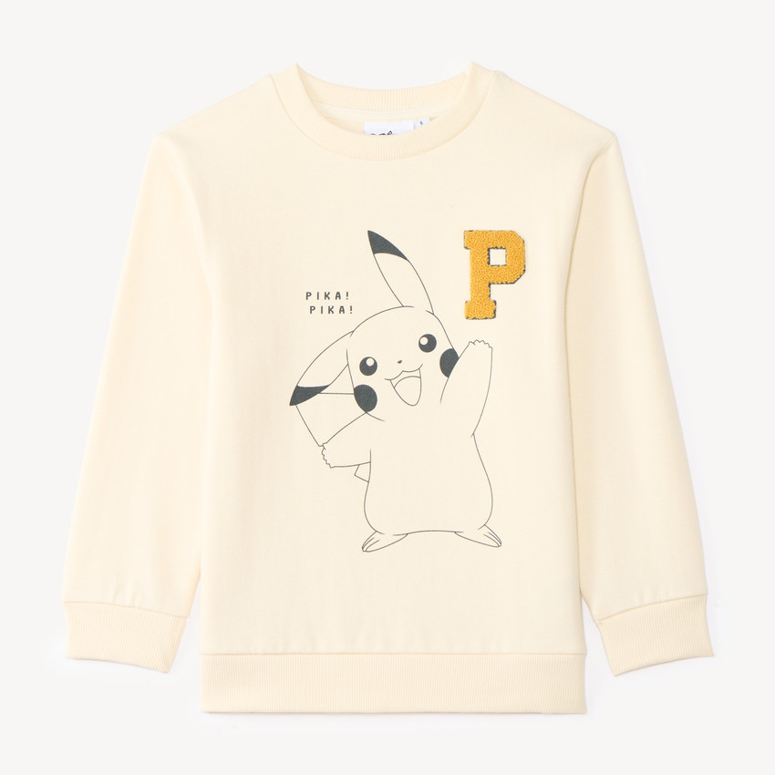 Sudadera de manga larga para niño Pikachu Pokémon 