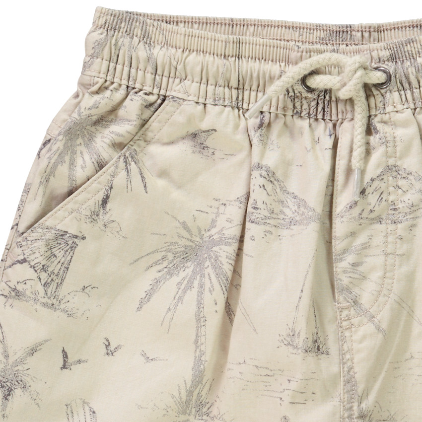 Bermudas de algodón estampadas para niño. 
