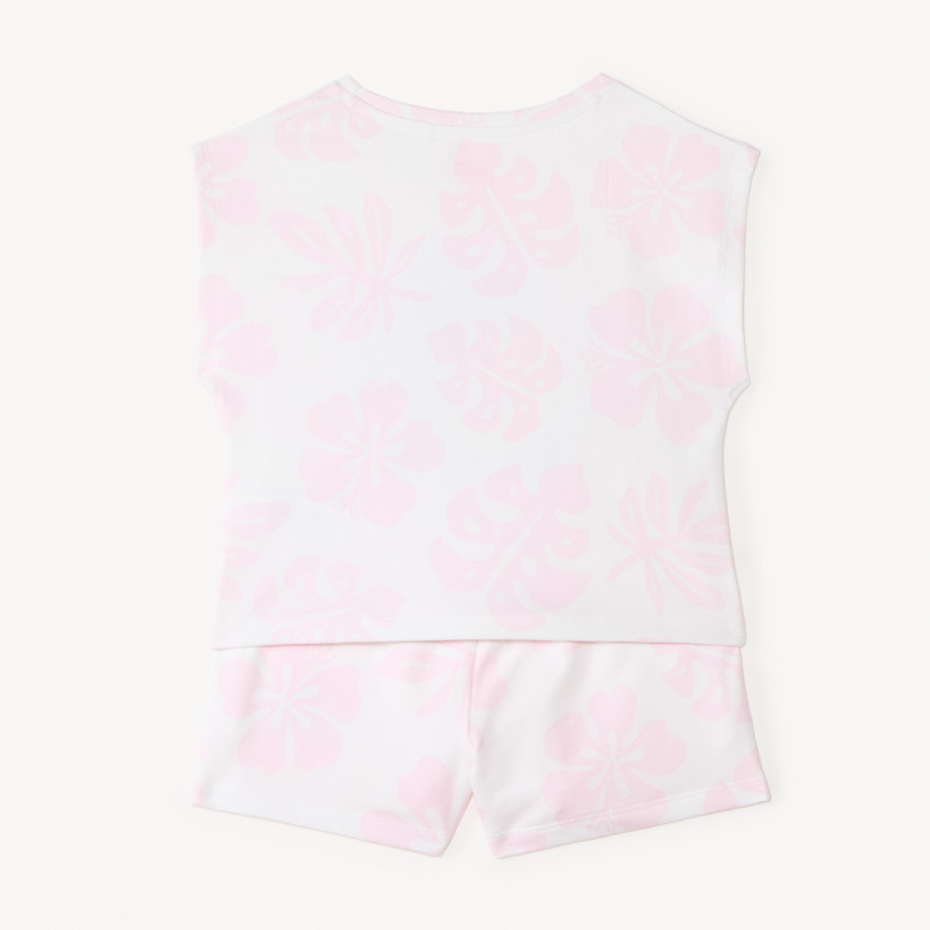 Conjunto de 2 piezas camiseta + short Stitch de Disney para niña 