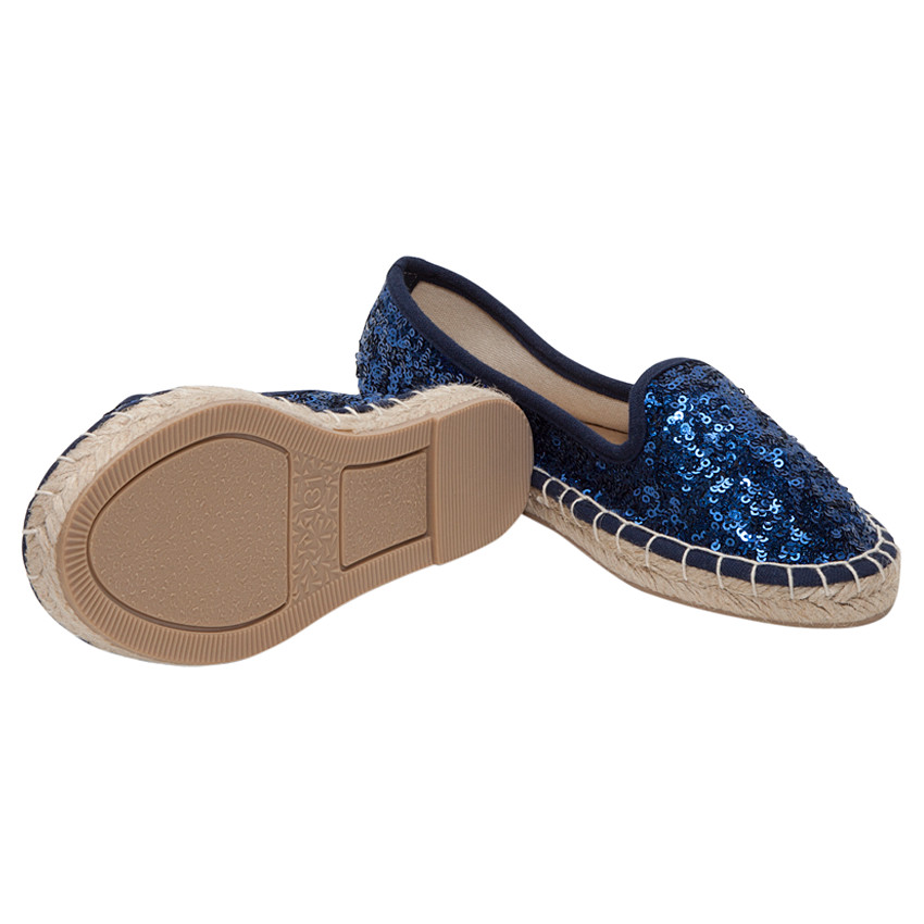 Alpargatas con brillo all over 