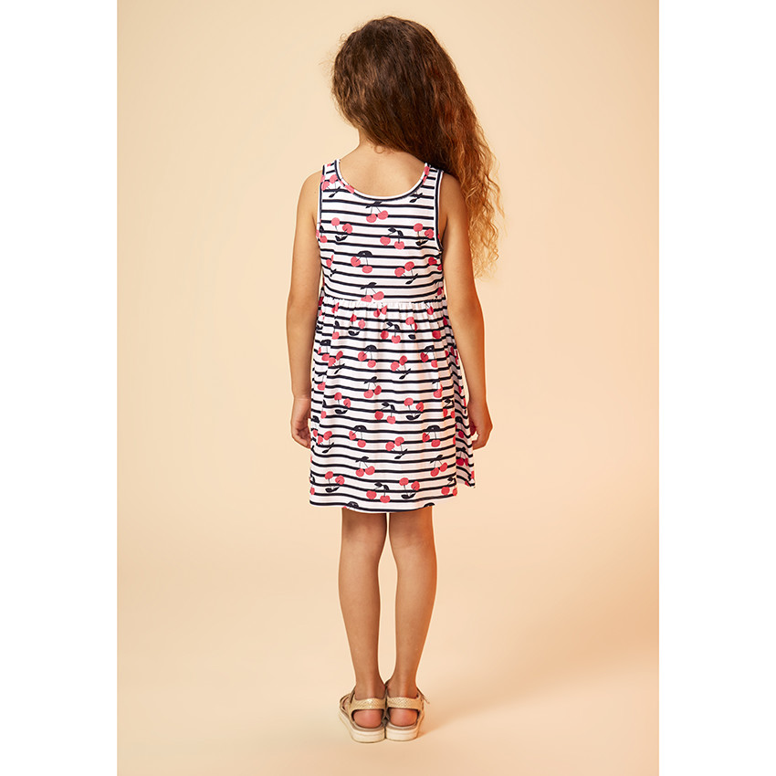 Robe de tirantes estampado mariposas niña 