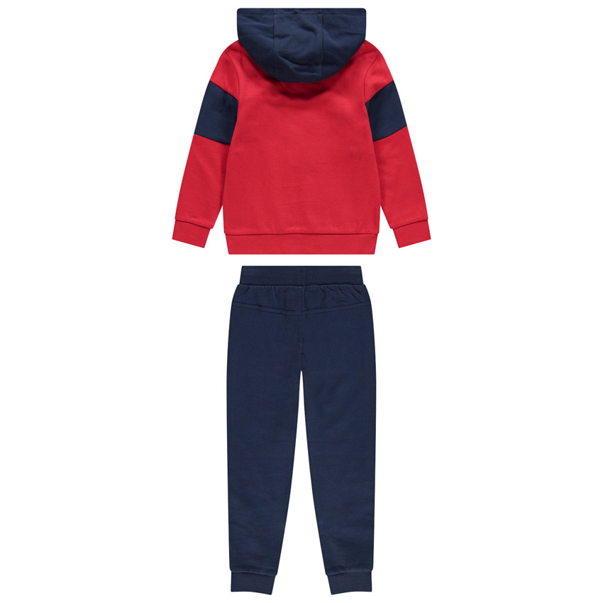 Jogging en molleton bicolore print Superman  