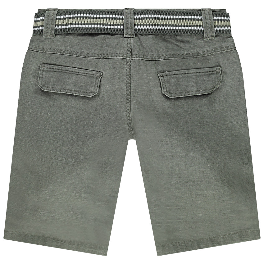 Bermudas algodón y lino 