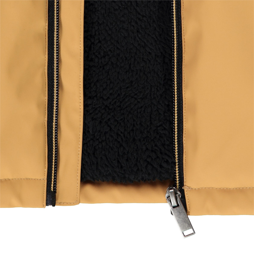 Parka gomme avec doublure en sherpa pour garçon Main Parka gomme avec doublure en sherpa pour garçon