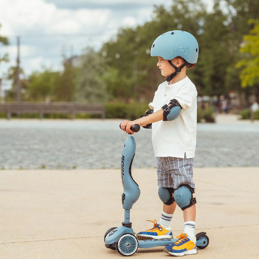 Ensemble protection genoux et coudes XXS Scoot and Ride Steel 