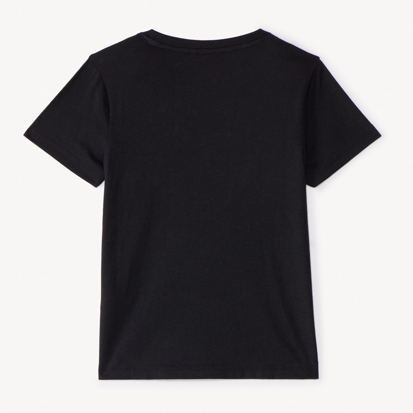 Camiseta de manga corta lisa para niño 