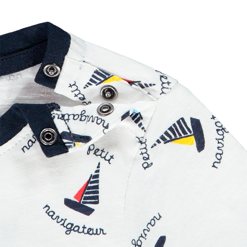 Camiseta manga corta motivo barcos  Additional Camiseta manga corta motivo barcos