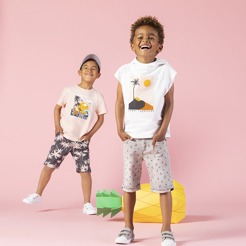 Gorra estampado palmera 