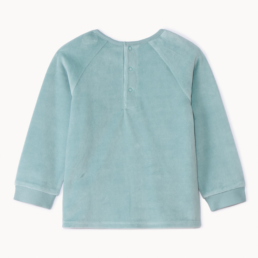 Pelele de terciopelo Tic & Tac Disney para bebé niño con acabados diferentes según la edad 