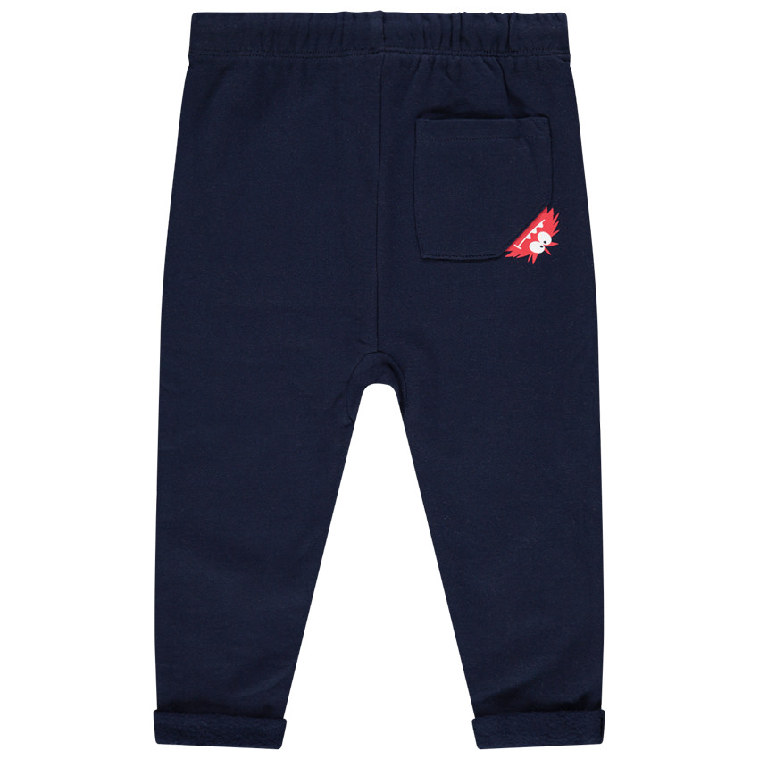 Pantalon de jogging en molleton à monstres printés 