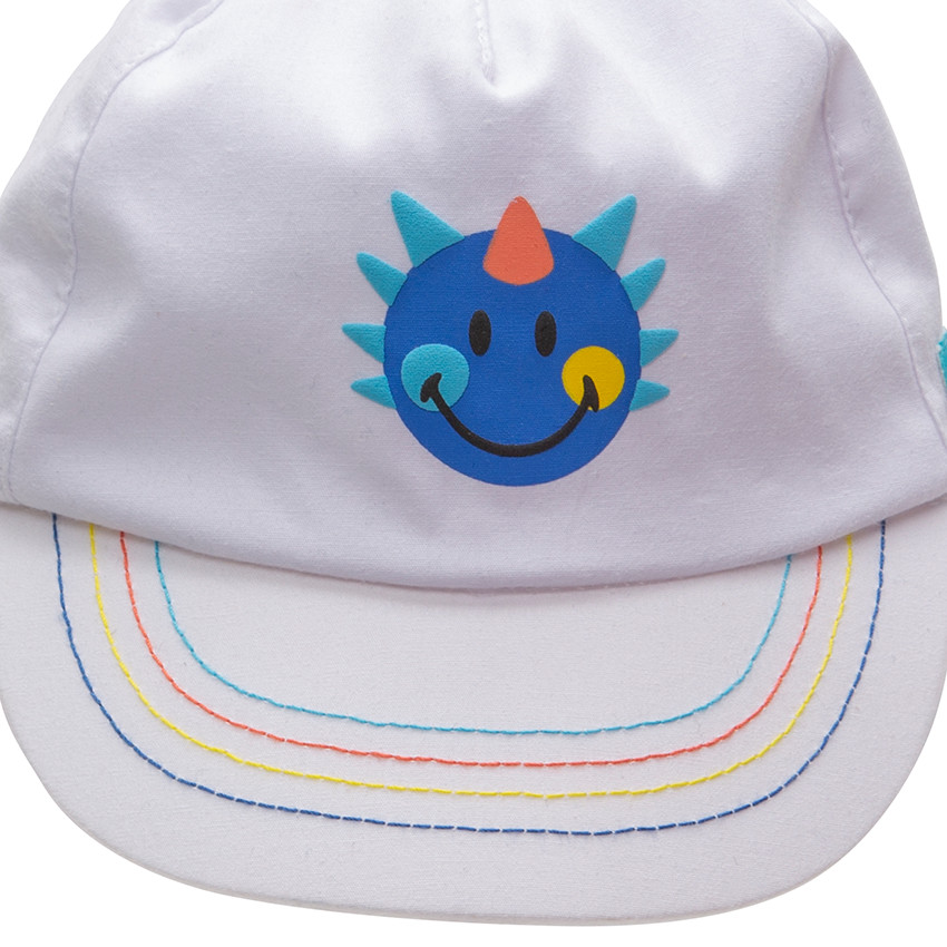 Gorra con protector de nuca y estampado ©Smiley 