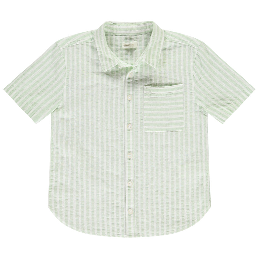 Camiseta de manga corta rayada para niño 