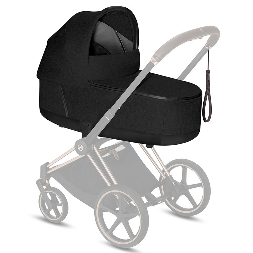 PRIAM Capazo Lux Plus Stardust Black Plus - Black 