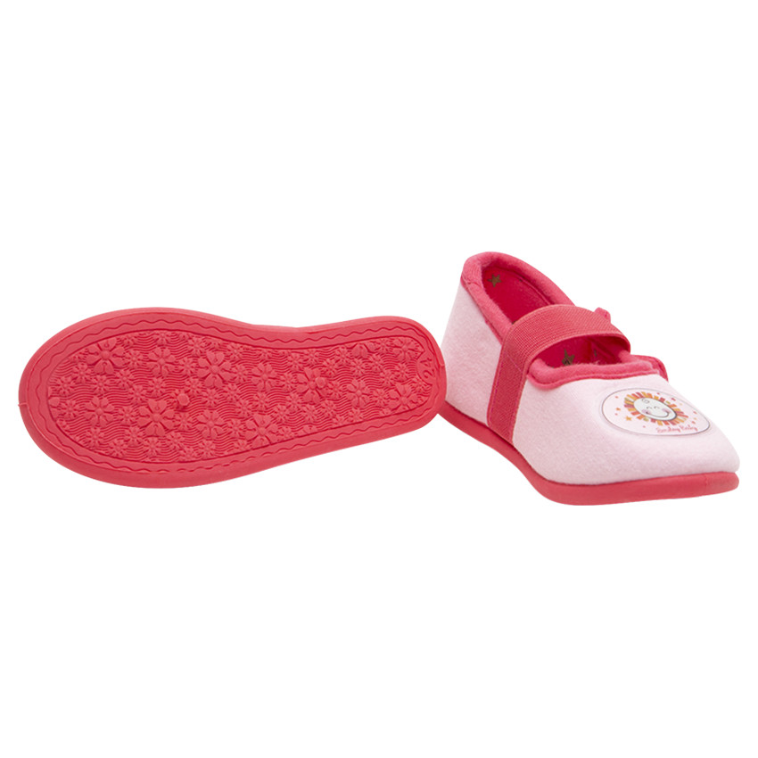 Pantuflas tipo merceditas con parche SmileyWorld y lazo  Additional Pantuflas tipo merceditas con parche SmileyWorld y lazo