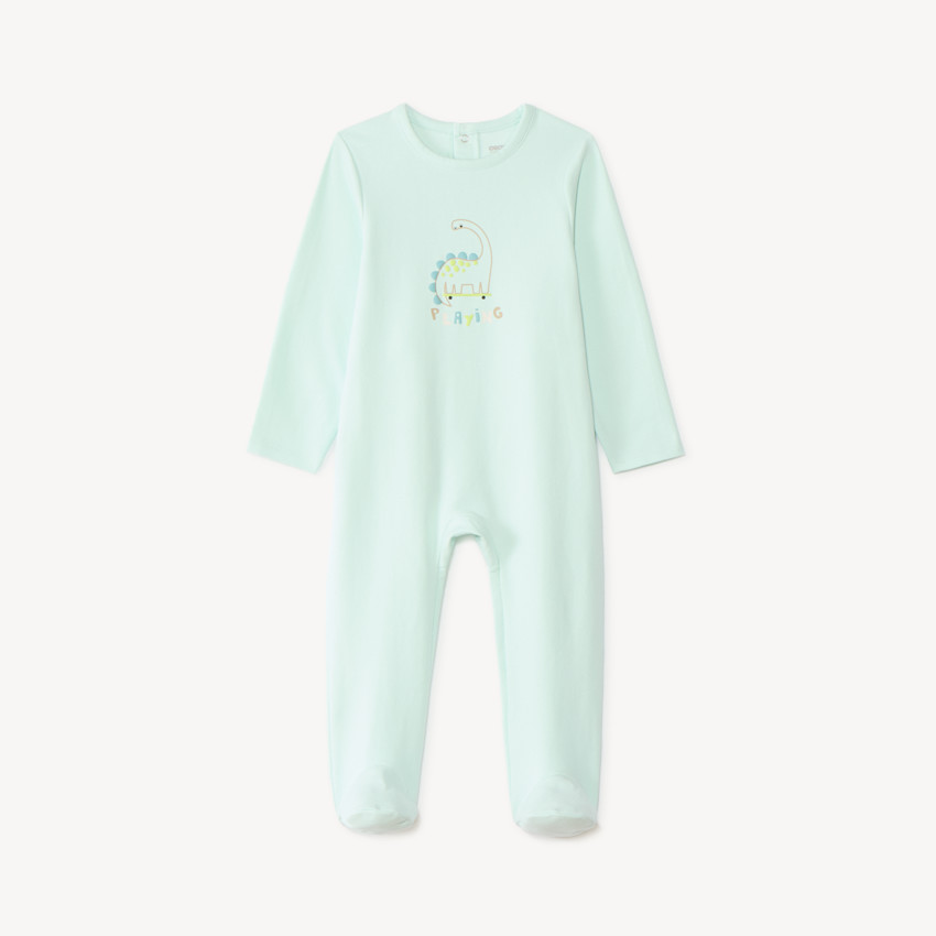 Lote de 3 pijamas para bebés niño con estampado de dinosaurios (acabados diferentes según la edad) 
